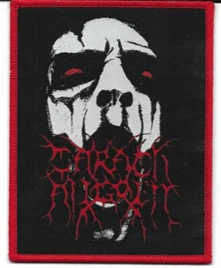 CARACH ANGREN-FACE-WOVEN PATCH-RED BORDERS-RED GLITTER THREAD - Bild 1 von 1