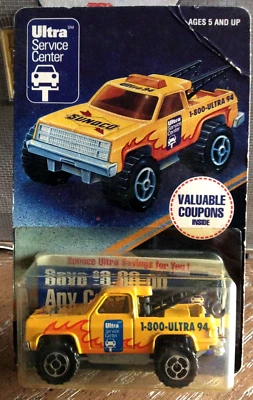 Majorette DEPANNEUSE 291 Chevy Tow Truck Wrecker Sunoco Ultra 94 Service Center  - Image 1 of 3
