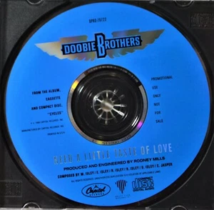 CD Single Doobie Brothers Need a Little Taste of Love DJ PROMO Disc Only CLEAN - Picture 1 of 2