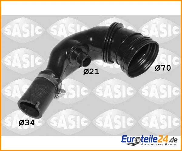 Manguera de aire de carga SASIC 3336319 entrada Fiat Punto 500L Foto 1 de 1