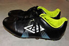 Umbro Special GT Soccer Cleats Size 6 Black with Yellow and Blue