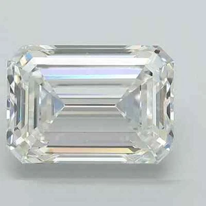 Lab Grown 4.00 Ct EMERALD Cut IGI Certified CVD Diamond G Color VS1 Clarity - Picture 1 of 7