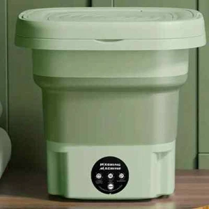 Folding Washing Machine, Mini Portable Washing Machine, Suitable For Travel Use - Picture 1 of 11