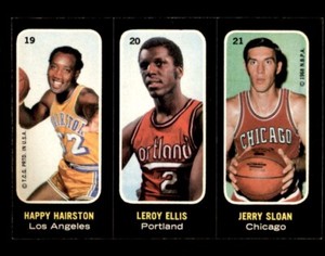 1971 Topps Stickers Basketball #19 Hairston Ellis Sloan NM *d5
