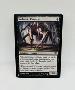 MTG Kederekt Parasite - 48/145 The List Conflux Miscut Misprint - Picture 1 of 3
