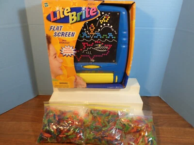 Lite Brite Flat Screen With Extra Pegs ~ NRFB - Image 1 of 4
