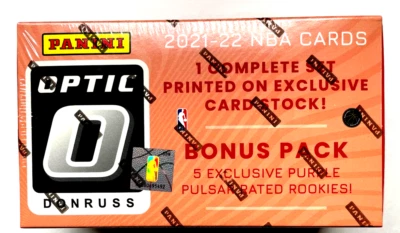 Juego de baloncesto óptico Panini Donruss 2021-22 sellado de fábrica Foto 1 de 3