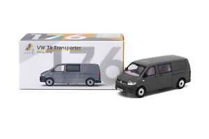 Tiny City 176 Die-cast Model Car - Volkswagen T6 Transporter (Grey)