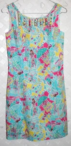 Lilly Pulitzer Women's Girls Camden Dress In The Beginning Style #42629 NWT 00 - Picture 1 of 6