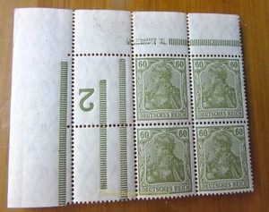 EBS Germany 1920 - Germania - Michel RL9 (x2) + Dz. "2" - MNH** - cv $64.00 - Picture 1 of 2