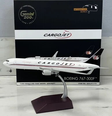 Cargojet Airways B767-300ER(BDSF) Reg;C-FGSJ (Interactive) Gemini200 1:200 scale - Image 1 of 4