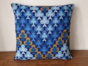 Handmade 'Lyons' Kanitz scatter cushion cover vintage 1960s 1970s geometric - Picture 1 of 2