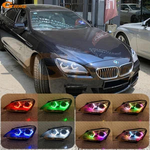 Para BMW Serie 6 F12 F13 F06 Concept M4 Estilo Icónico Dinámico RGB LED Ojos de Ángel - Imagen 1 de 27