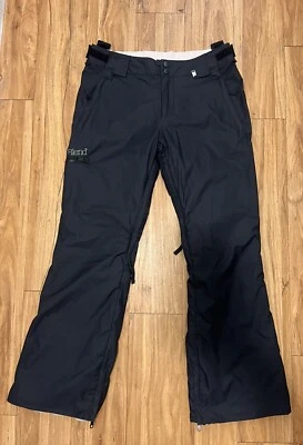 Специальная смесь женщин L сноуборда лыж снега черный брюки первый стул последний звонок - Изображение 1 из 4