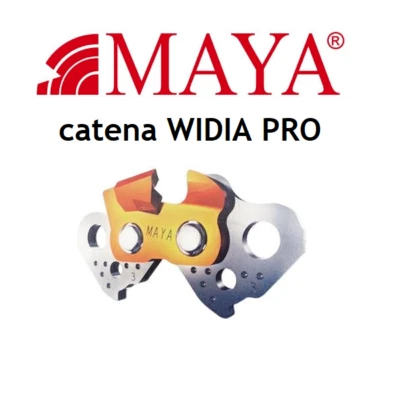 Catena motosega WIDIA "PRO" MAYA passo 3/8" spessore maglia motrice 0.50" 1.3mm - Immagine 1 di 2