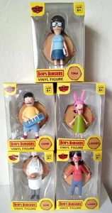 5 BRANDNEUE BOBS BURGER Vinyl Actionfiguren CULTURE FLY 2025 - Bild 1 von 7