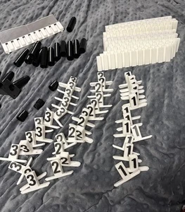 AFX Racing Catch Fence Risers Numbers Slot Car Track Accessories Lot - Picture 1 of 5
