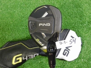 PING G430 19* 3 Hybrid Rescue Even Flow 85 5.5 Regular w HC & Mid Grip Excellent - Picture 1 of 7