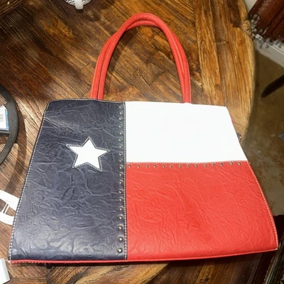 Montana West Texas Pride Collection Bolso de Mano Oculto Rojo Foto 1 de 4