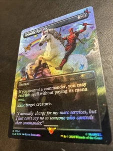 Deadly Rollick (Rainbow Foil) Secret Tana Drop Foil - Foto 1 di 1