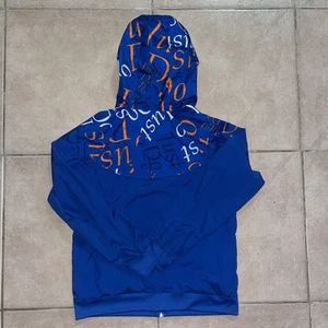Nike Boys Sportswear Just Do It Blue Windrunner Hooded Jacket Size XL - Picture 1 of 4