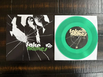 Fake Names 7” GREEN Epitaph Punk Minor Threat Refused Embrace Rites Of Spring - Image 1 of 2