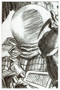 AMAZING SPIDER-MAN #23 (1:100) BOCETO ALEX ROSS B/W VARIANTE MYSTERIO 2023 CASI NUEVO - CASI NUEVO - Imagen 1 de 4