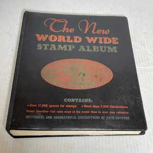 The New World Wide - Carpeta de álbum de estampillas | 1970-1974 | Sellos adicionales | 100 sellos - Imagen 1 de 6