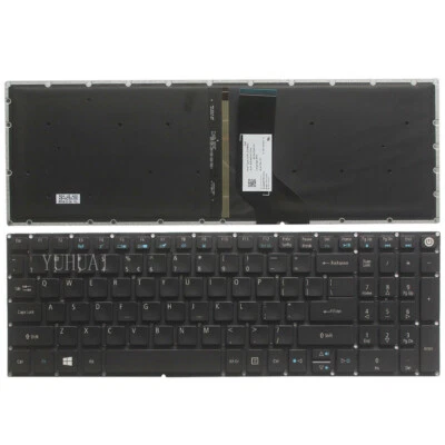 Teclado retroiluminado para Acer Aspire E5-575 E5-752 E5-574 E5-772 E5-532 E5-573 EE. UU. Foto 1 de 4