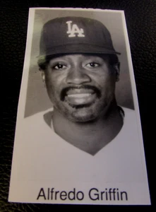 ORIGINAL - ALFREDO GRIFFIN - L.A. DODGERS - SUPER GLOSS PRESS PHOTO - VG - Picture 1 of 1