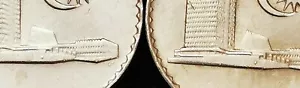 ** Malaysia 1979 pair 50 sen Dot variety total 2 coins - XF - Picture 1 of 7