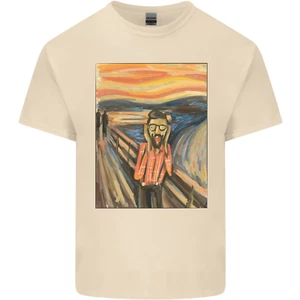 Hipster Scream Painting Mens Cotton T-Shirt Tee Top - Picture 1 of 95