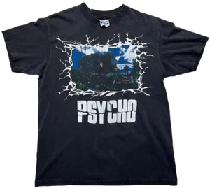 Vintage Psycho Movie Promo T-Shirt Rare Normal Bates Motel Single Stitch 90’s - Picture 1 of 4