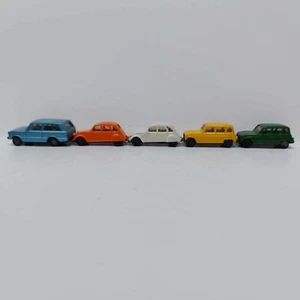 Lot of 5 Absolete Herpa: Range Rover Renault 4 Citroen 2CV6 Mint UNBOXED 1/87 - Picture 1 of 8