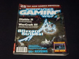 2000 JUNE COMPUTER GAMING WORLD MAGAZINE - BLIZZARD STRIKES FRONT COVER - E 647 - Picture 1 of 2