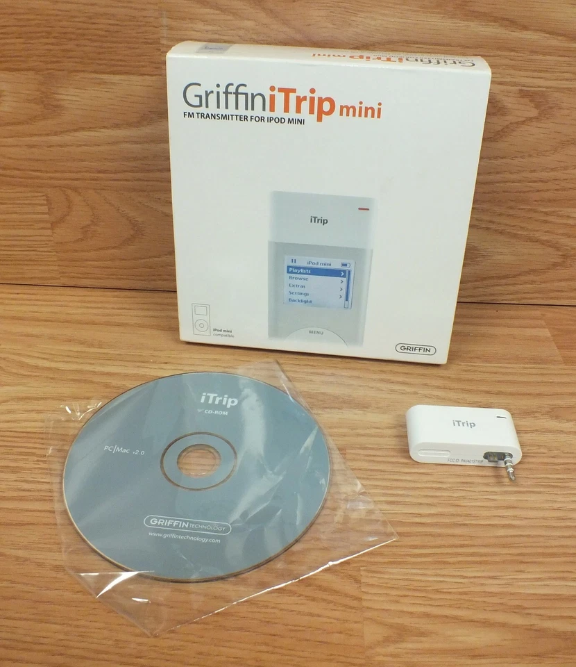Griffin iTrip Mini FM Transmitter For IPOD Mini - Play Music From Stereo (4025)  - Image 1 of 4
