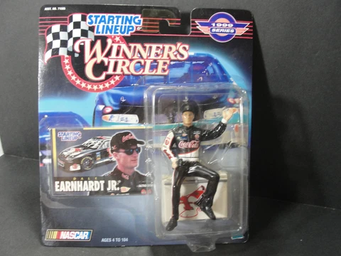 Vintage DALE EARNHARDT  Jr. FIGURE- 1999 SERIES WINNERS CIRCLE Starting Lineup Cover