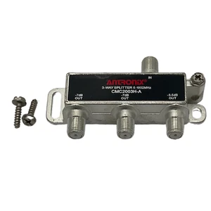 3 WAY ANTRONIX CMC2003H-A 5-1002MHz Digital Coax Cable Splitter CATV - Picture 1 of 6
