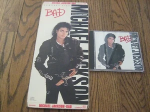 Michael Jackson Bad Cd with original longbox Mint Smooth Criminal Dirty Diana - Imagen 1 de 4