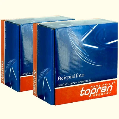 2x TOPRAN 104083 Bremstrommel für VW - Bild 1 von 2