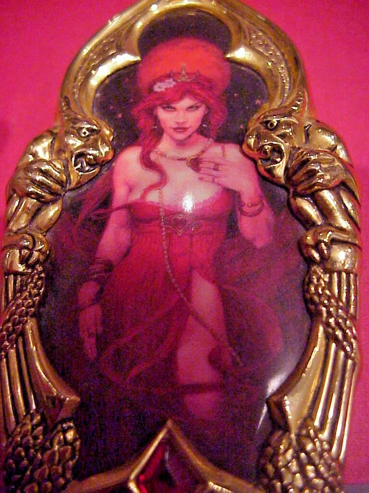 LOS 7 PECADOS CAPITALES LUJURIA DE FRANKLIN COMO NUEVO CON CERTIFICADO DE AUTENTICIDAD Y BOLSA Foto 1 de 4