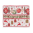 Christmas Placemat Non-slip Table Mat Creative Chic for Home Kitchen Accessories