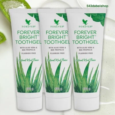 3 x Forever Living Bright Toothgel Zahnpasta Zahncreme a 130 g  NEU - Bild 1 von 2