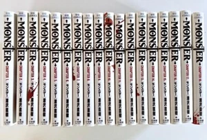 Monster 18-volume set Naoki Urasawa BIG COMIC ORIGINAL Suspense Youth manga - Picture 1 of 10