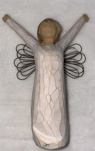 Willow Tree Courage Figurine Demdaco 2004 Angel Susan Lordi 6.25” - Picture 1 of 6