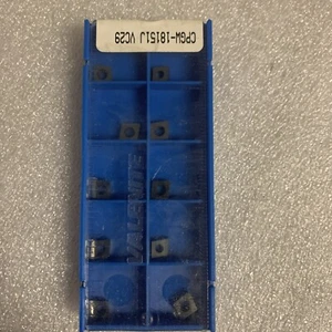 NEU VALENITE CPGW - 1.81.51J VC29 HARTMETALLEINSÄTZE 10er Pack 18151J 050254 - Bild 1 von 6