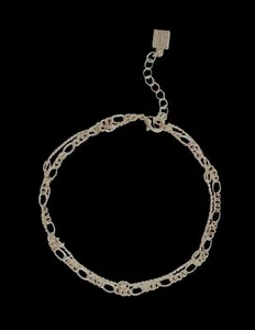 Dannijo double gold anklet - Picture 1 of 4