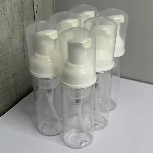 Bomba de espuma dispensador de botellas jabón de manos vacío champú limpiador de pestañas 6 x 50 ml - Imagen 1 de 5