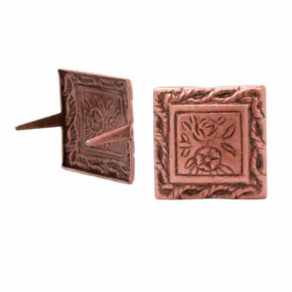 Manchas antigas de cobre Southwest Thunderbird Nailhead 5/8" x 5/8" 10 peças 54833-10 - Imagem 1 de 1