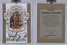 2010 Sportkings Series D Auto Gold Sheryl Swoopes #A-SSW2 Auto HOF
